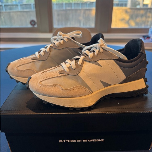 FIGS + New Balance 327 Sneakers | Ombre Grey | Size 8 - Picture 2 of 14